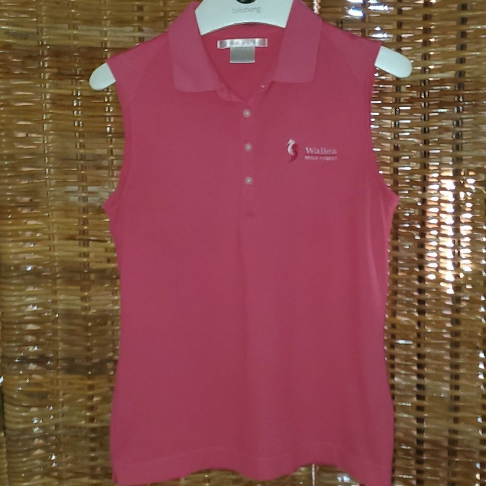 Wailea Golf Polo Tank Maui Hawaii M